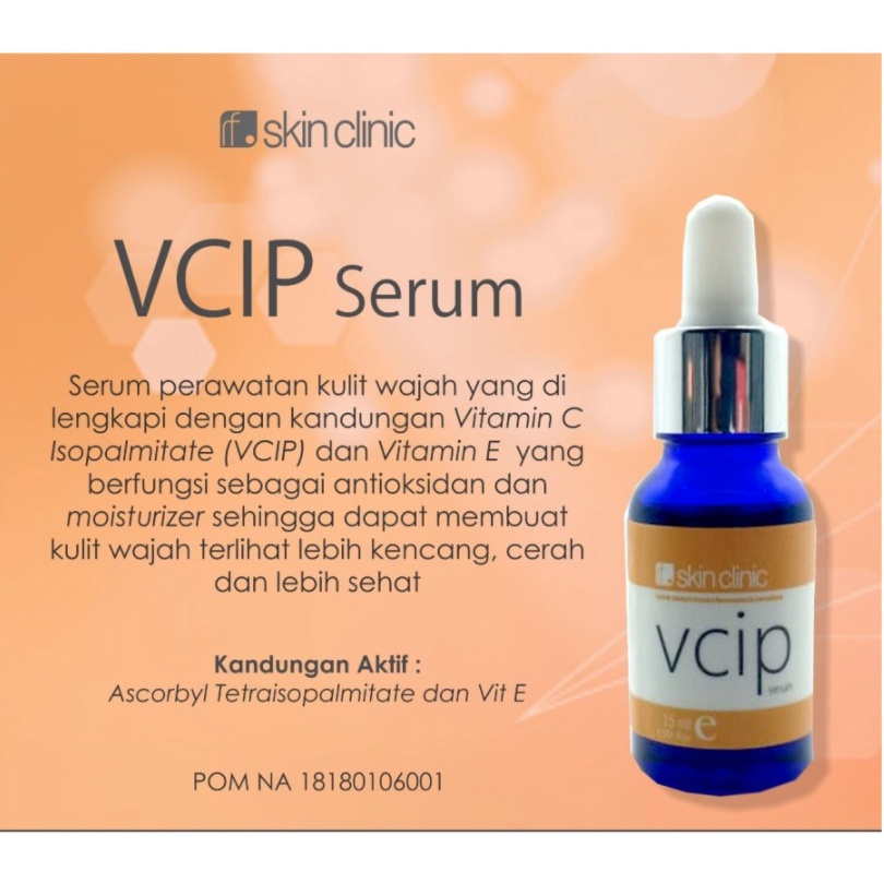 SKIN CLINIC - VCIP SERUM 15ml / Serum Antioksidan/ Vitamin C Serum RF SKIN CLINIC VCIP SERUM