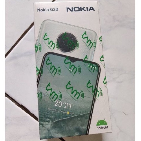 MURAH - Nokia G20 NFC (4/64) - Night - New GARANSI RESMI BNIB