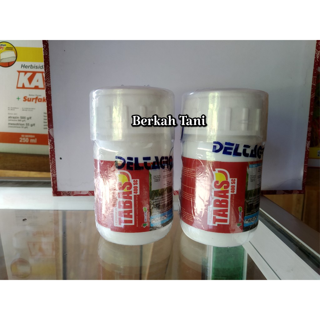 Tabas 400Sc Herbisida Kemasan 50 ml/Obat Pengendalii Gulma Padi/Herbisida Tabas 400SC Kemasan 50 ml
