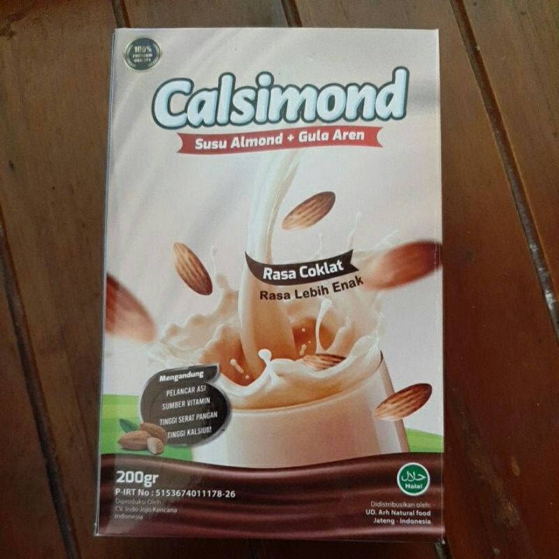 

Paket 2 Box Susu Bubuk Calsimond Coklat - Susu Almond - Almond Milk - Gula Aren - Asi Booster - Pelancar Asi - Ibu Hamil 200gram