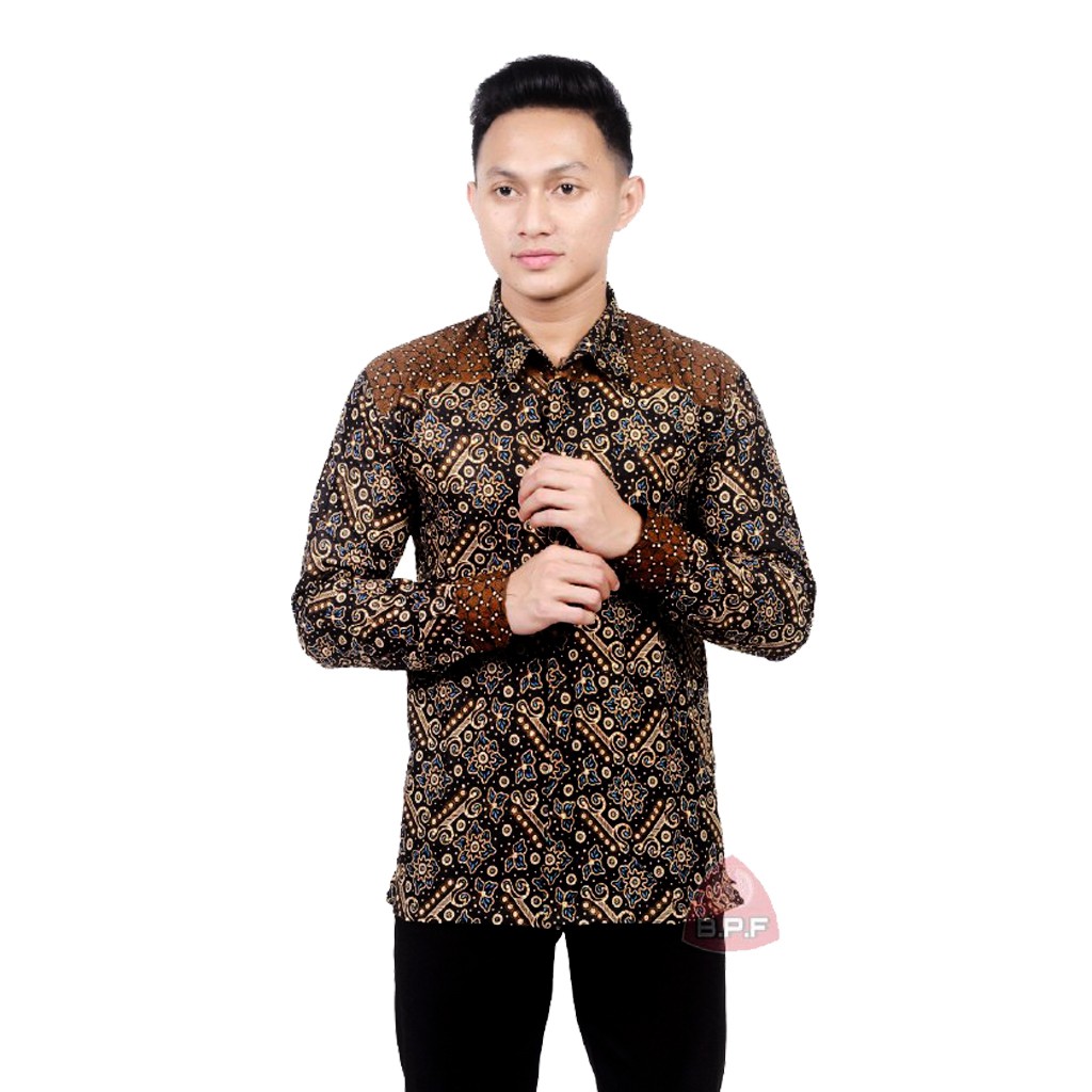 Kemeja Batik Pria Lengan Panjang Baju Batik Pekalongan ...