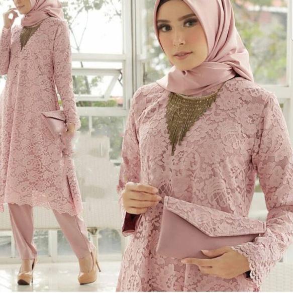 Terbaru.. atasanya KEBAYA BROKAT / KEBAYA tunik REAL PICK-KEBAYA BROKAT/ Kebaya Modern / Kebaya Tuni