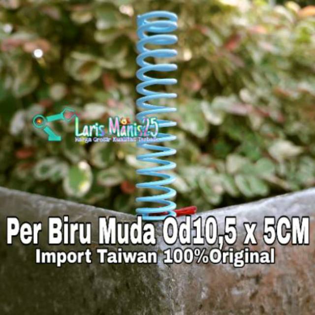 Per Valve Biru Muda Od 10,5 x 5CM