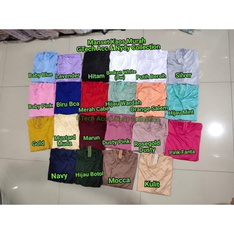 Manset Kaos Resleting Manset Murah Manset Resleting Manset Baju Gamis Manset Kebaya