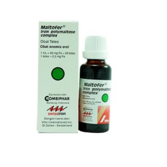 ZUAQ MALTOFER DROP 30 ML asupan besi untuk bayi 