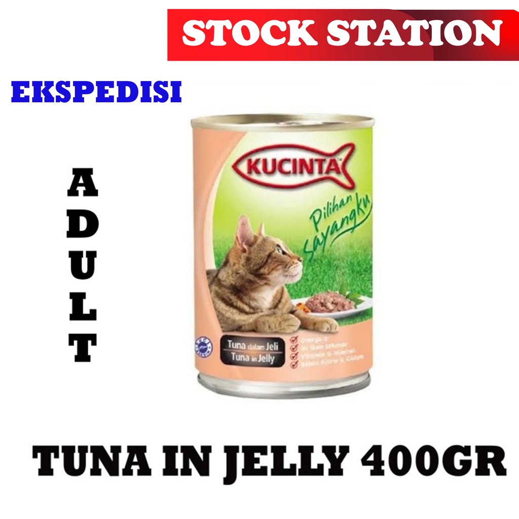 KUCINTA Tuna In Jelly 400gr(EKSPEDISI)