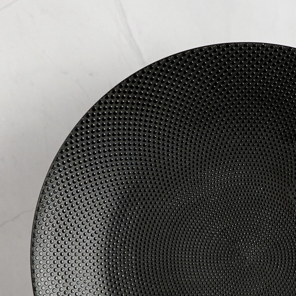 Platerie Piring Keramik Dinner Plate 10.5In Caviar Black-3