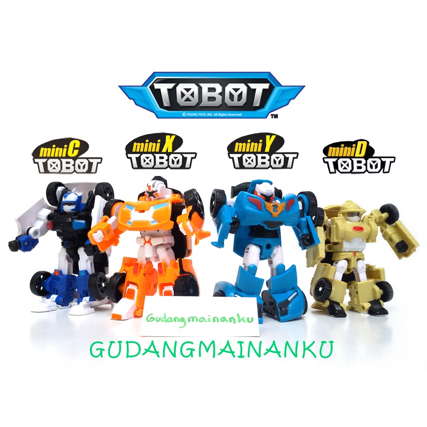 Mainan TOBOT  Mini X Mini Y Mini C Mini D Mini Z Mini R Mini W Mini Zero 0