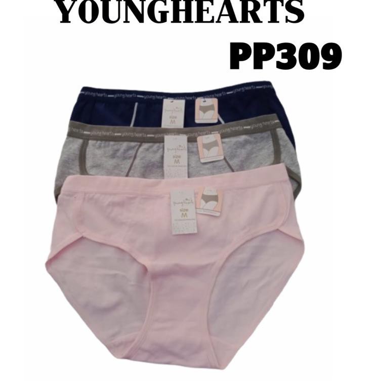 SUPER SELLER PP309 panty pack younghearts isi 3 pcs M L