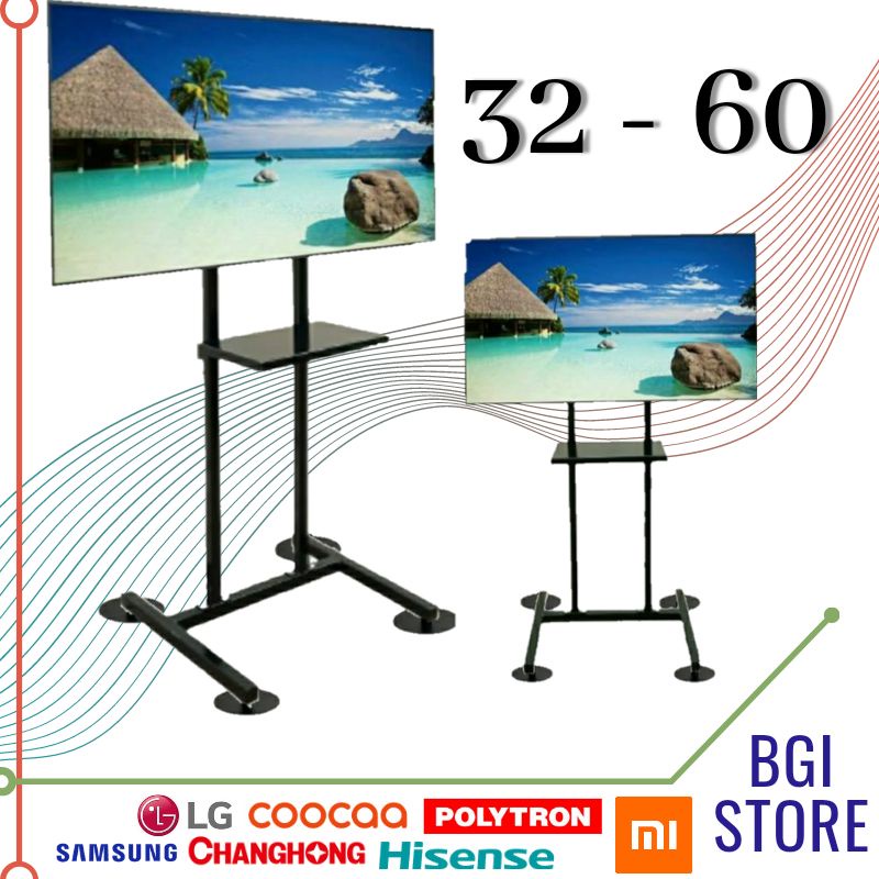 Bracket Standing Tv Led 55 Braket Tv Lcd 32 - 65 Inch 50 49 43 42 40 24 Stand Adjustable