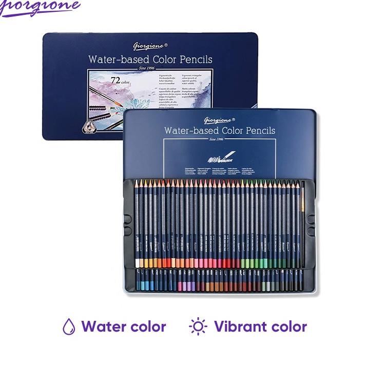 

Terbaru.. Giorgione Watercolor Pensil Warna Dengan Kualitas Tinggi Pencil 12/24/36/48/72/120 Warnas G-SR