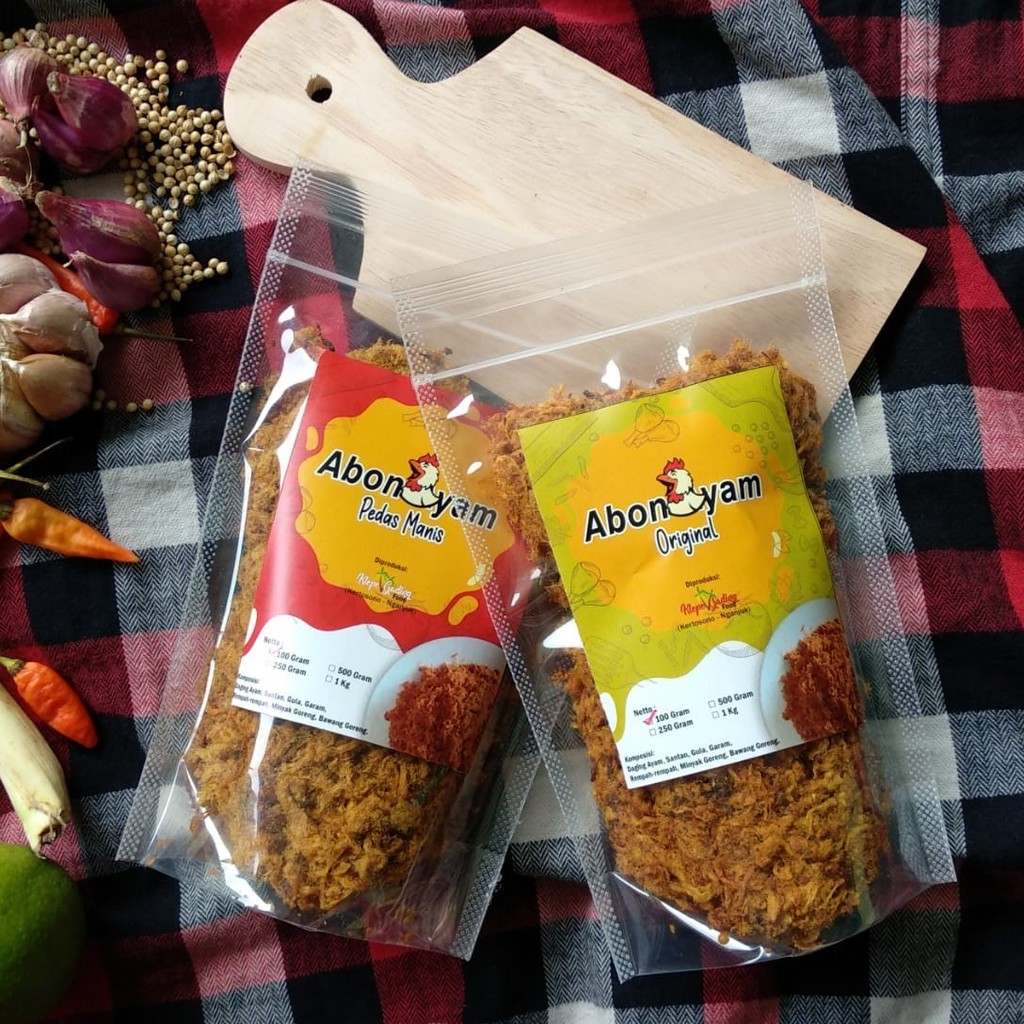 

Abon Ayam 50 Gram 100 % Asli