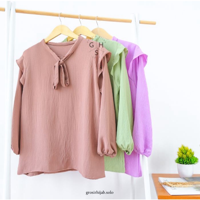 (AMD) BLOUSE ARSHINTA KEMEJA CRINCLE AIRFLOW PREMIUM