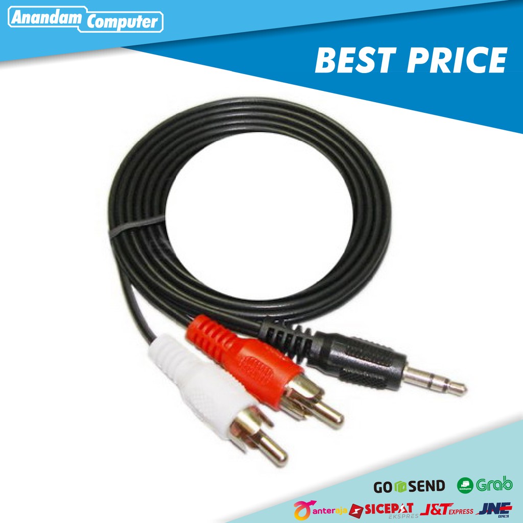 KABEL AUDIO 3.5 TO RCA