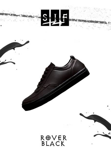 Sepatu Pria Sneakers Kulit Casual Formal Ringan Nyaman Warna Coklat Dan Hitam