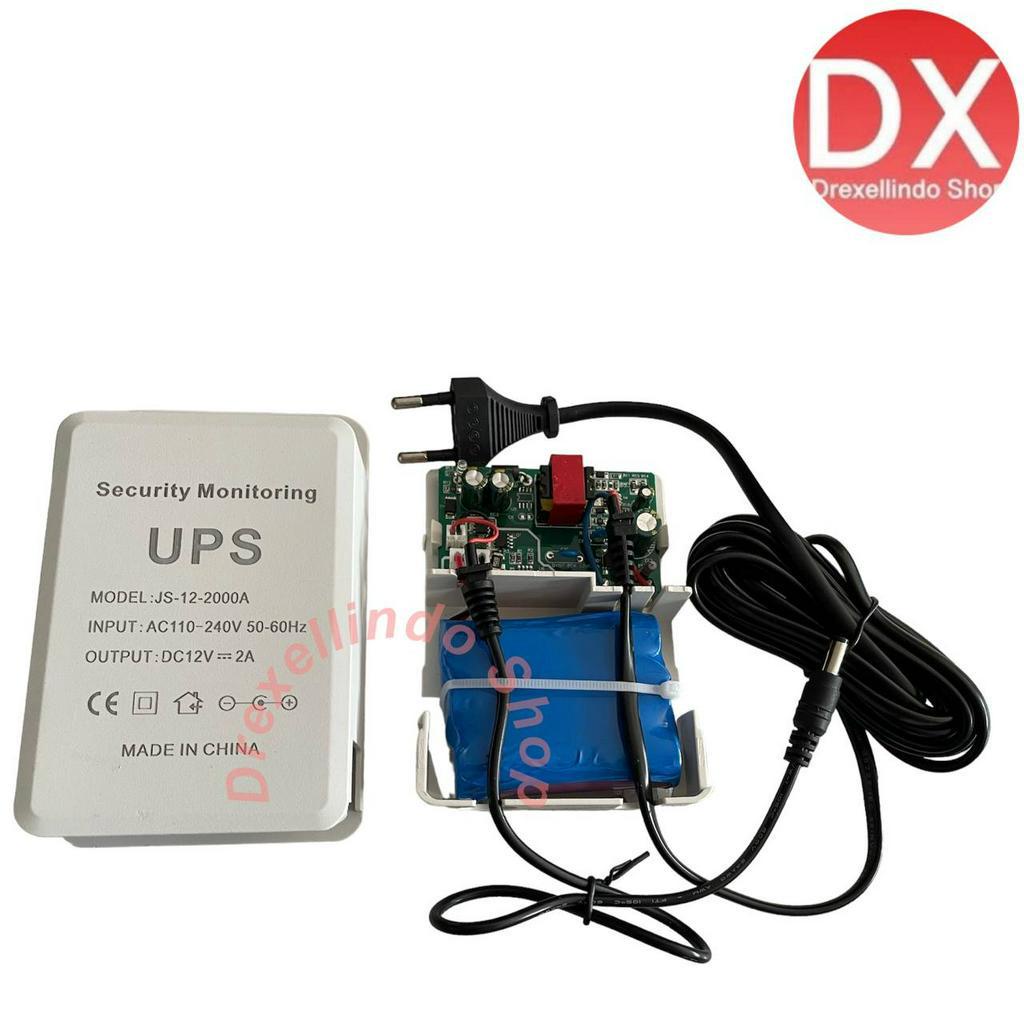 Mini UPS 12V2A backup Router Modem CCTV