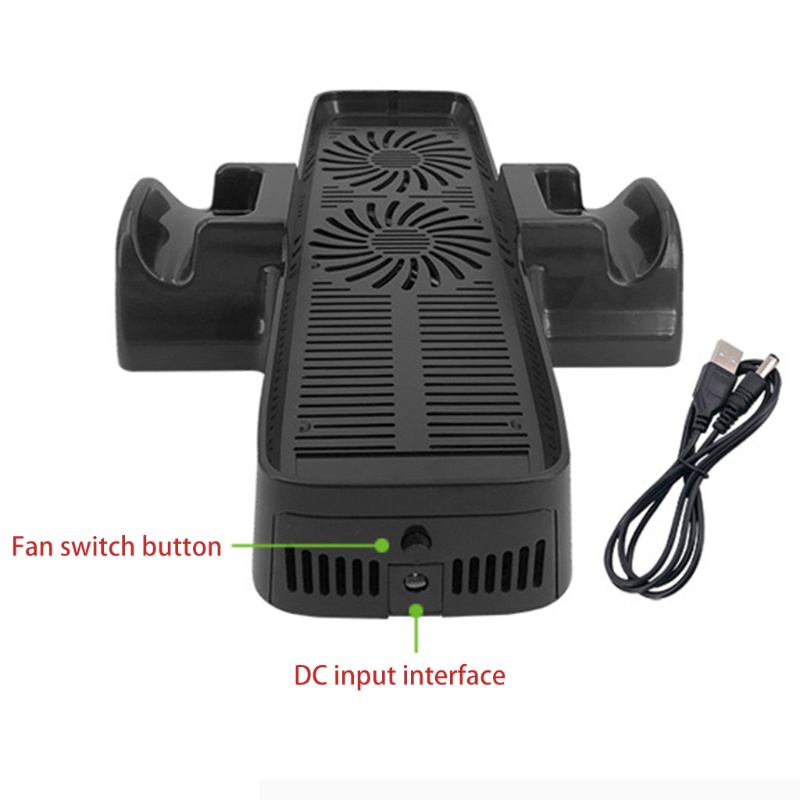 Kipas Pendingin Konsol Game btsg External Silent USB Super Cooler Fan Station Untuk360