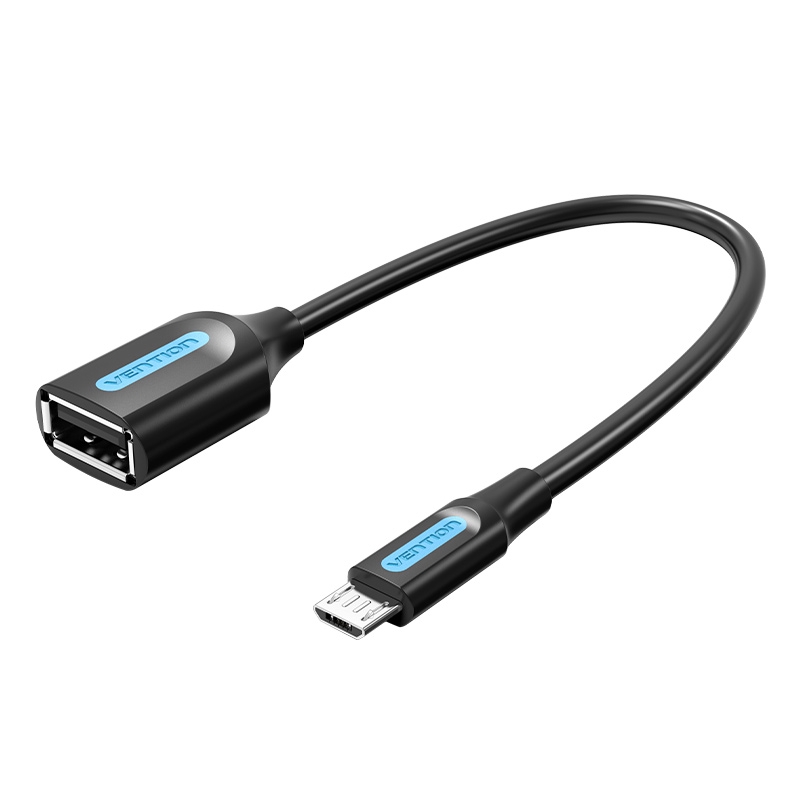 Vention Kabel Otg Mikro B Usb 2.0 Male Ke Female Untuk Handphone/Tablet