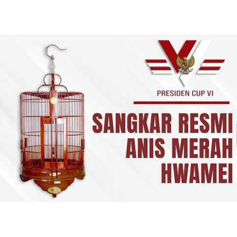 SANGKAR BURUNG ANIS-HWAMEI BnR REBORN PVC ORIGINAL