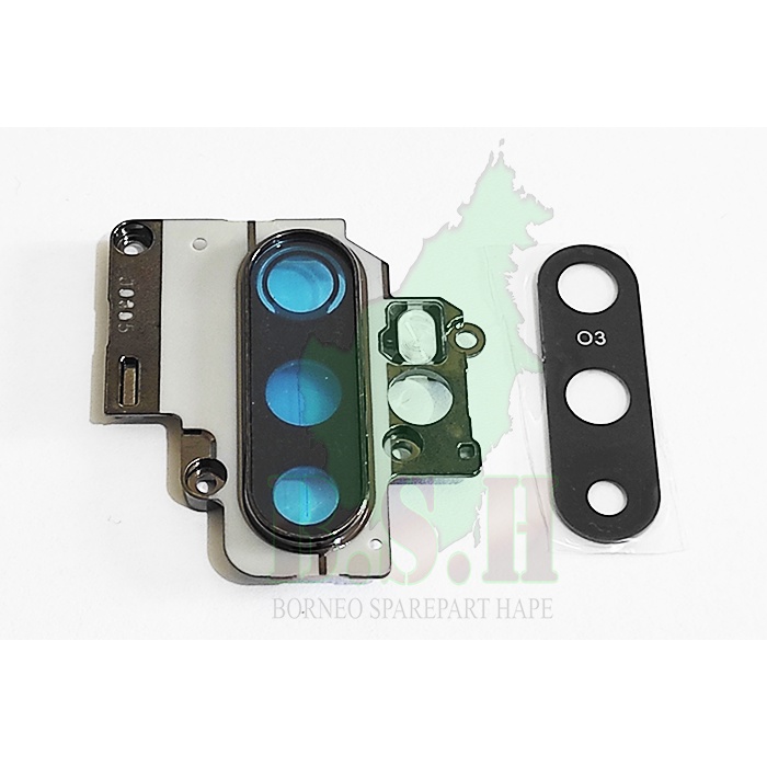 KACA LENSA CAMERA OPPO A5 2020 FULLSET HITAM