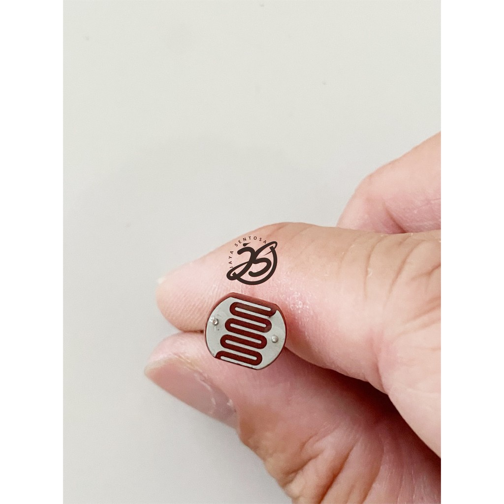 LDR BESAR 10mm SENSOR CAHAYA PHOTO RESISTOR PHOTORESISTOR