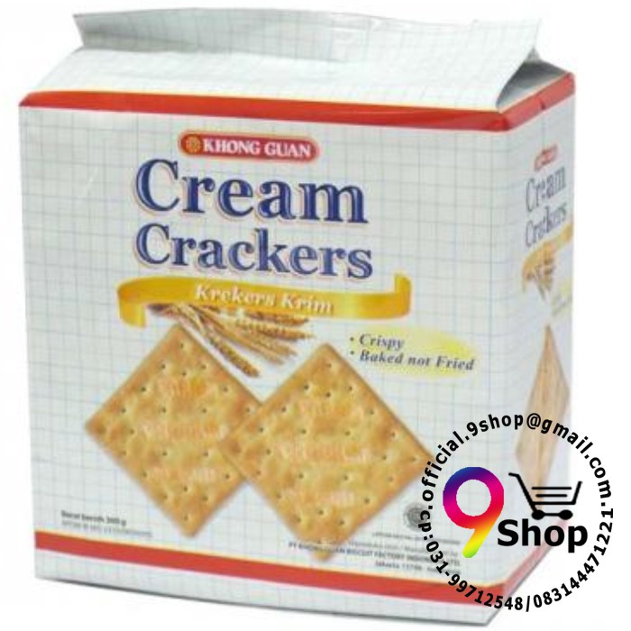 

khongguan cream crackers 300gr