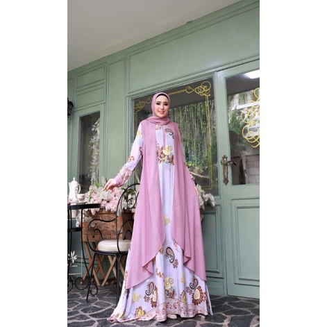 gamis katun import premium Gamis motif | gamis model terbaru | gamis pesta | gamis kondangan | gamis