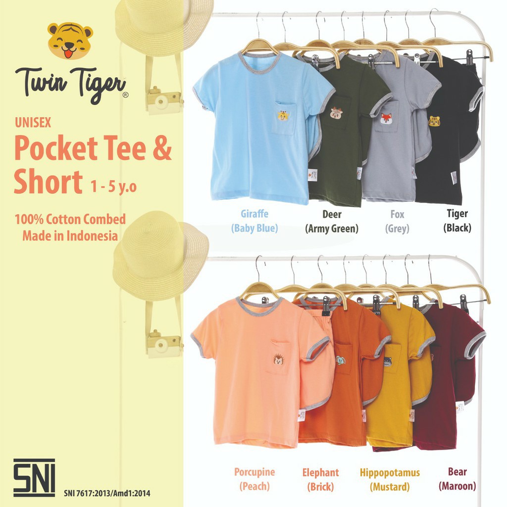 Twin Tiger Pocket Tee &amp; Short