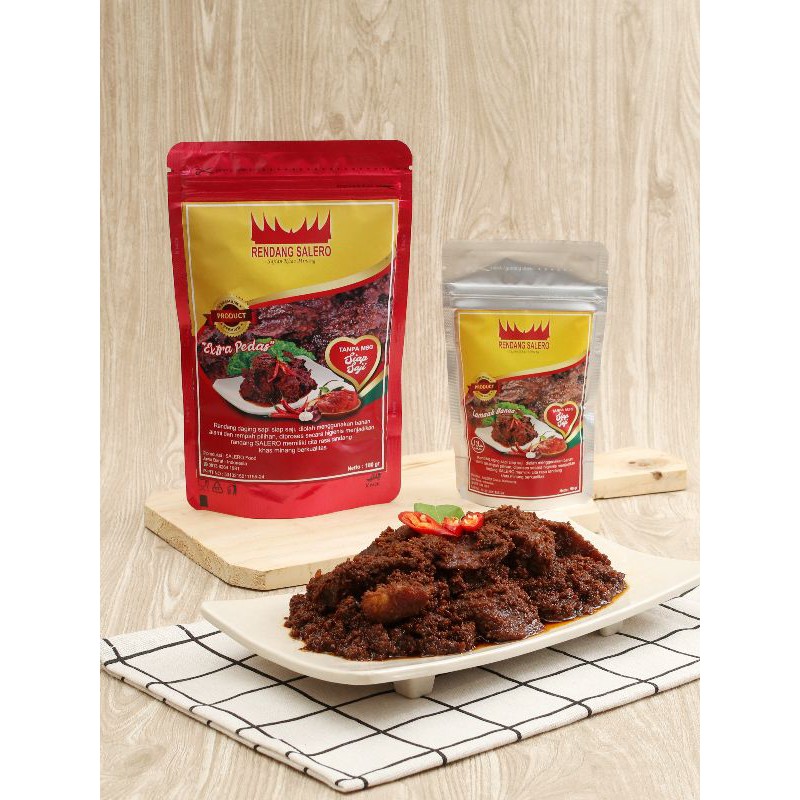 

Rendang Salero Extra Pedas 180 Gram