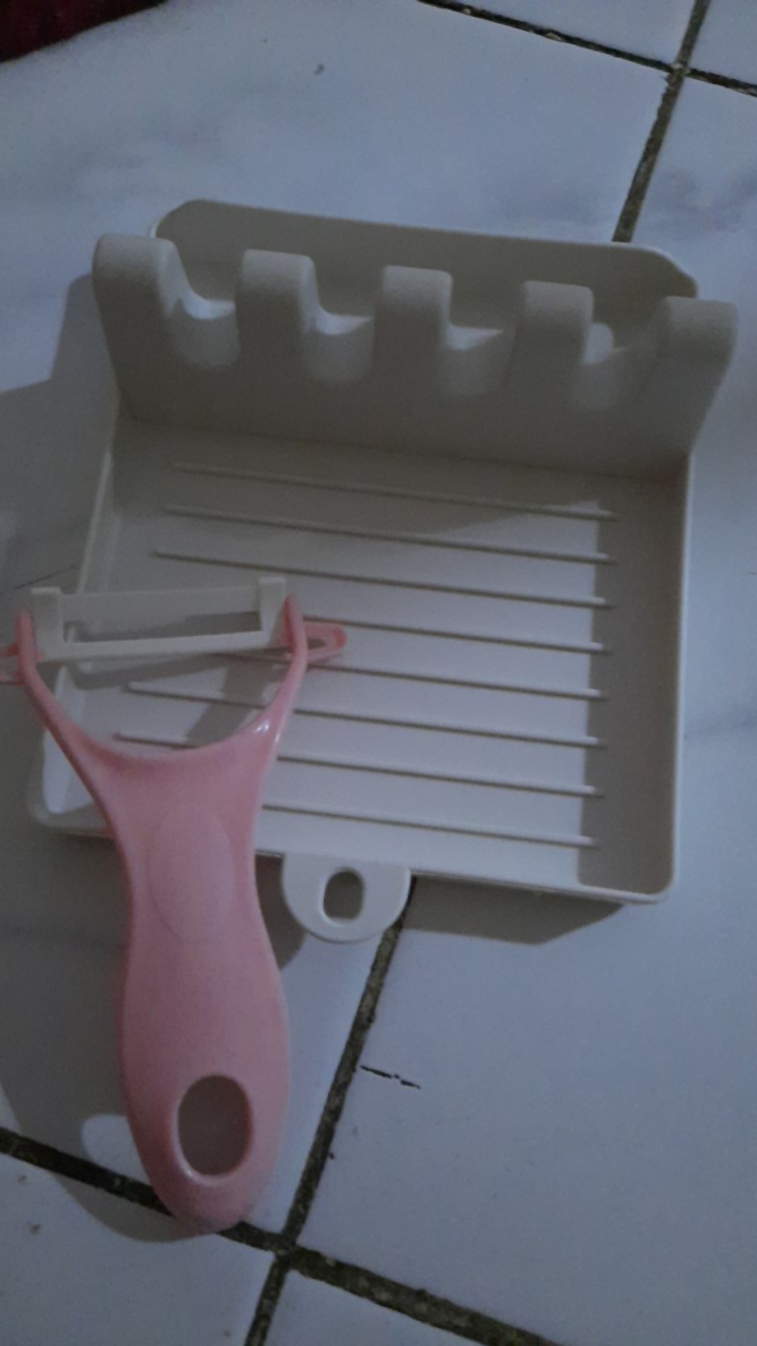 Tatakan Sutil Holder Peralatan Alat Masak Spatula Centong Panci Sumpit