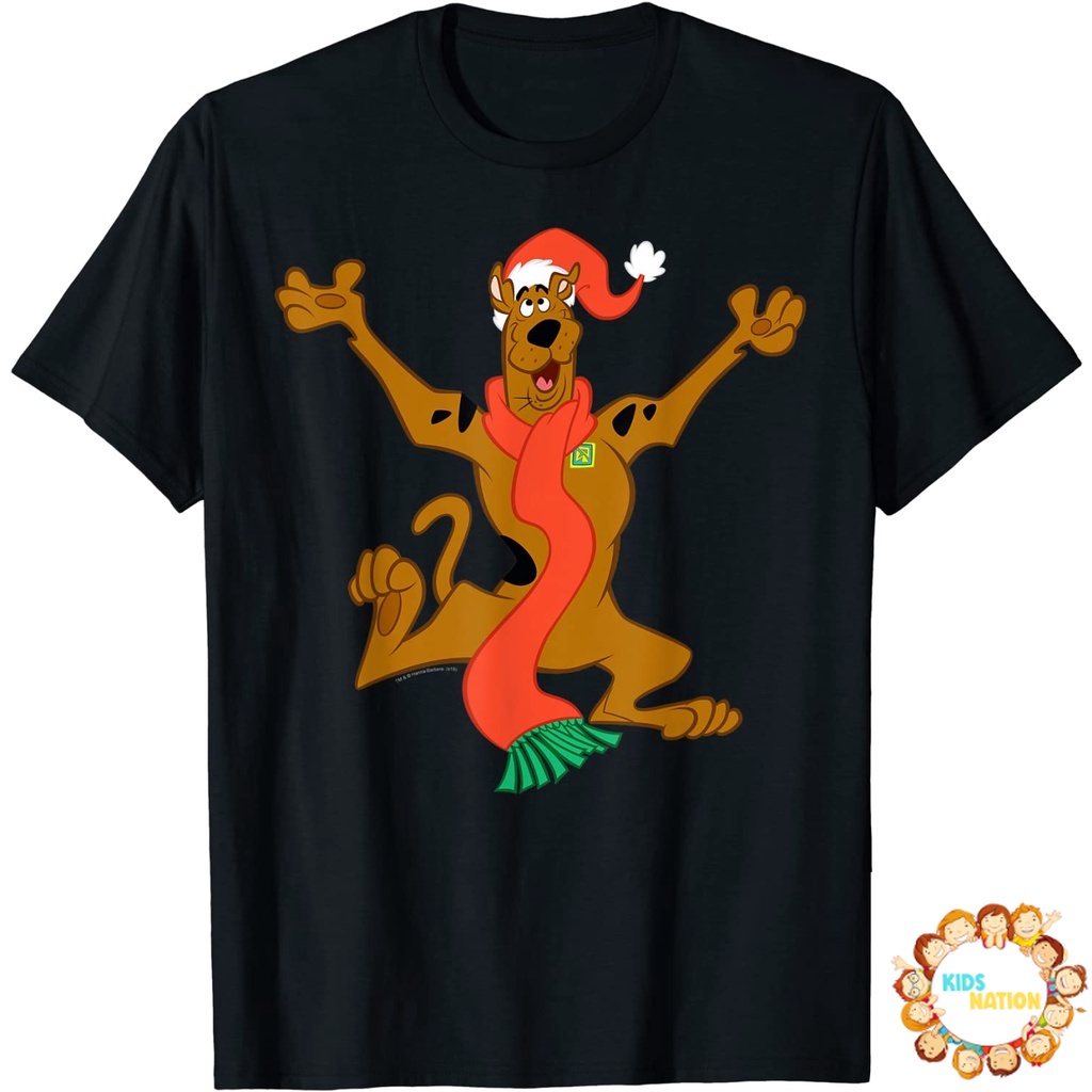 Baju anak Scooby-Doo Christmas Hugs T-Shirt baju anak murah Fashion Bayi Fashion Boy Fashion Tshirt 