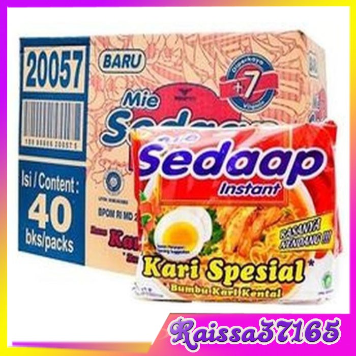 

MIE SEDAAP Kuah Rasa KARI SPESIAL