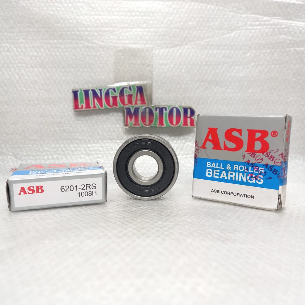 BALL BEARING 6201 2RS ASB LAHER 6201-2RS