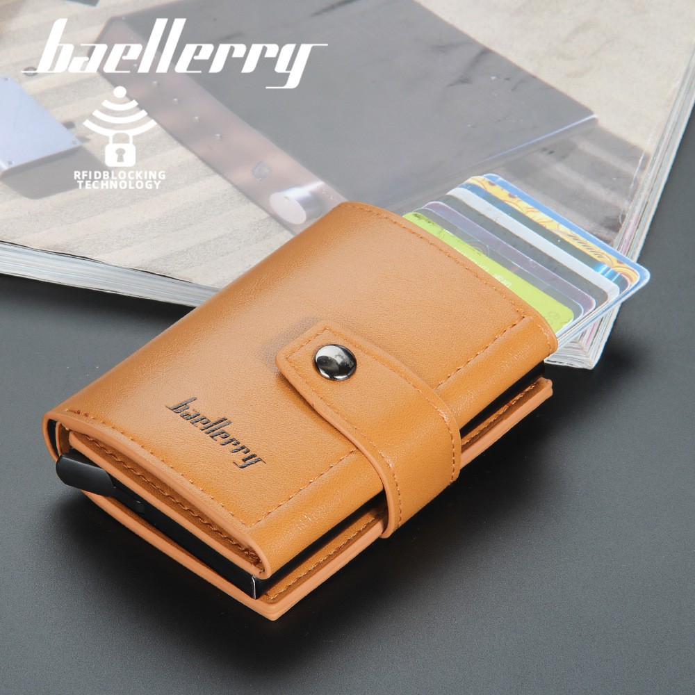 BAELLERRY K9146 Dompet Kartu Pria Bahan Kulit PU Leather Premium WATCHKITE WKOS