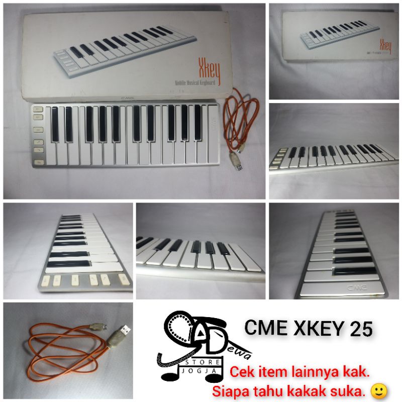 MIDI CONTROLLER CME XKEY 25 CONTROLER X KEY 25 AIR