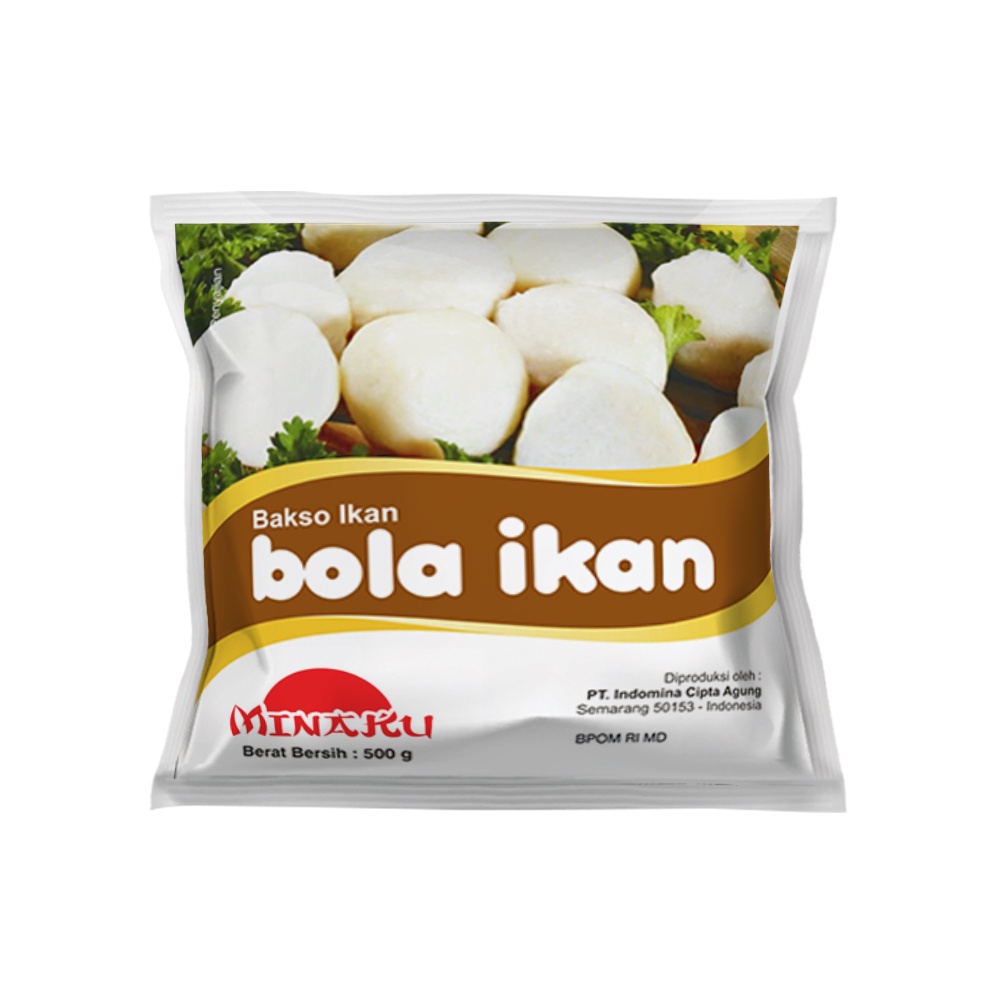 

MINAKU BOLA IKAN 500 GR