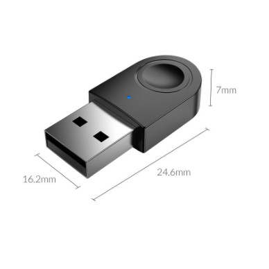 Bluetooth usb orico 5.0 br edr 5Mbps dongle adapter for pc laptop speaker printer etc bta-608