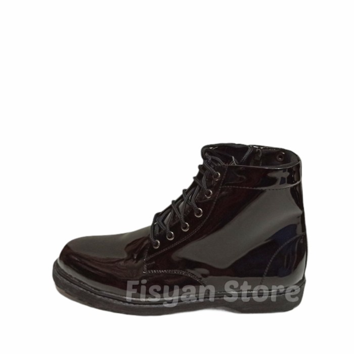 Sepatu PDH Exlusive Hitam Mengkilap AR 0820