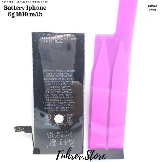 IPROMOl Baterai / Battery / Batre Iphone 6g 6plus 6s 6s plus Original Garansi