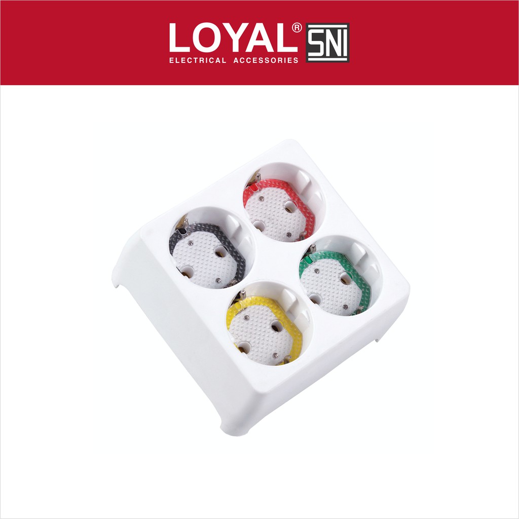 

Loyal Steker 4 IN 1 Warna (LY-906W LIST) (4 Cabang) (SNI)