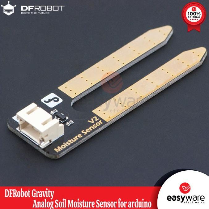 DFROBOT SOIL MOISTURE SENSOR GRAVITY ANALOG SOIL MOISTURE MODULE easywa53 dijamin