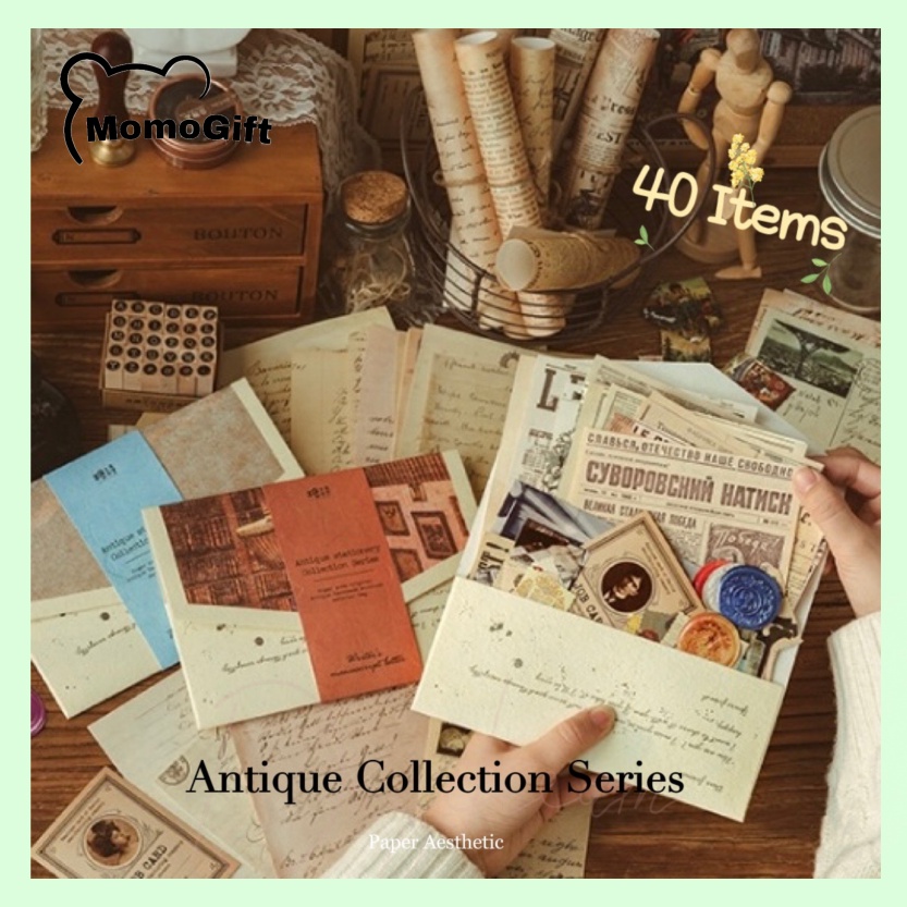

Kertas Vintage Antique Stationery Series 6 Style 40 Pcs - MB13