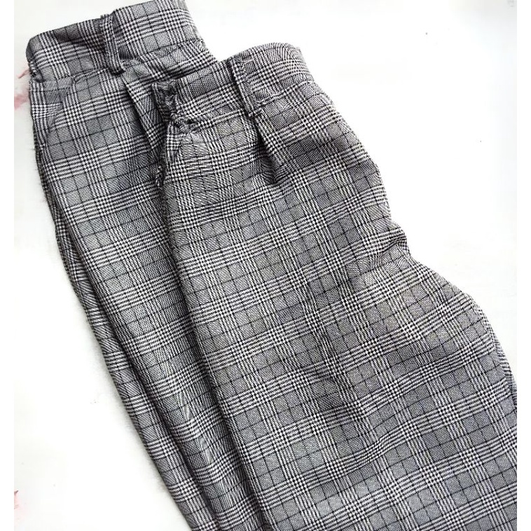 ZAKKYA - BASIC TARTAN PANTS