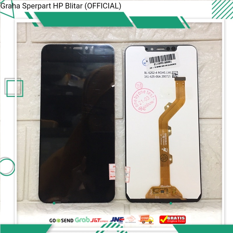 SPAREPART HP/LCD TS INFINIX X622 (INFINIX HOT S3X)