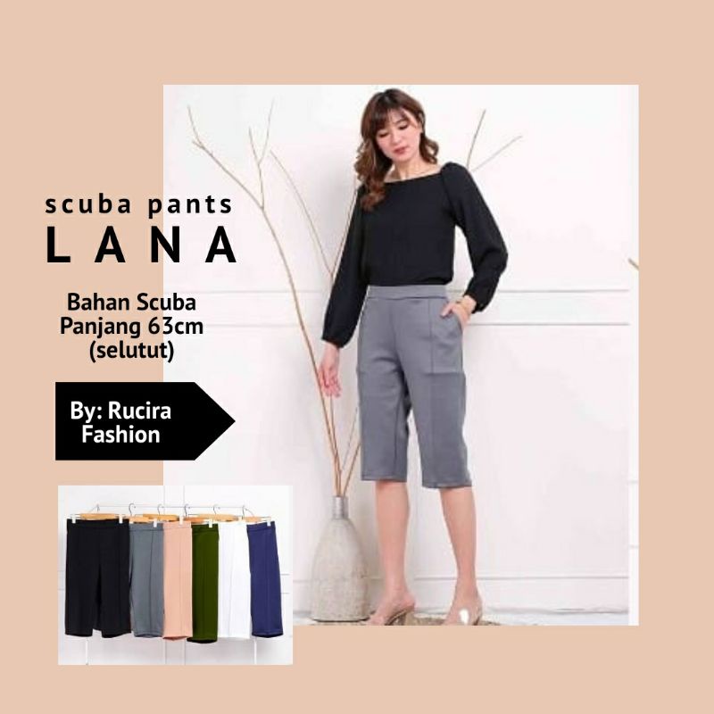 Scuba Pants Lana Pendek