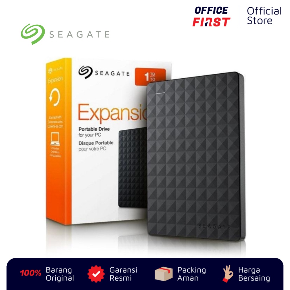 Seagate Expansion 2TB 1TB HD HDD Hard Disk External USB 3.0