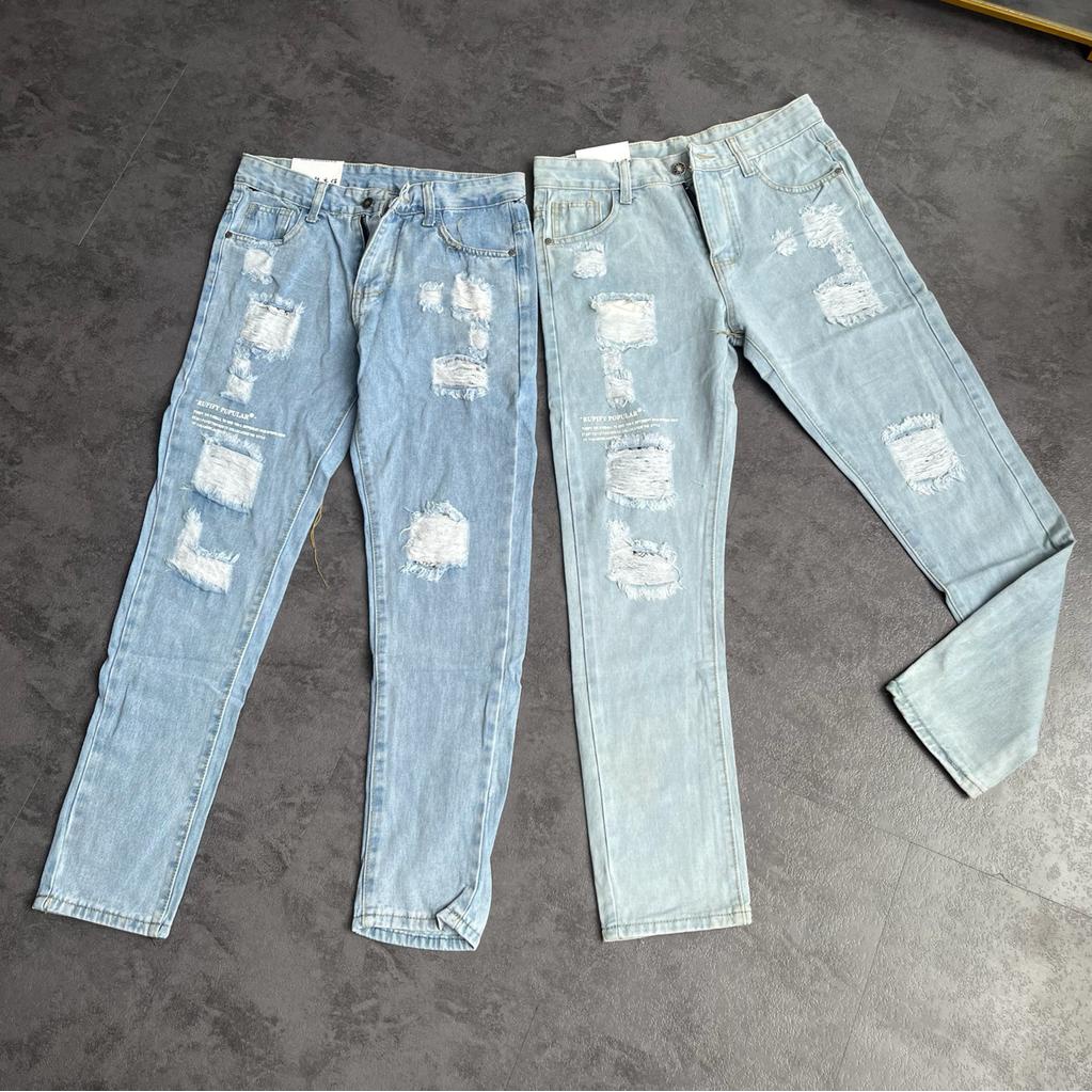 JEANS 24 - HIGHWAIST JEANS WANITA - HW RIPPED JEANS WANITA - CELANA JEANS WANITA - CELANA HIGHWAIST 
