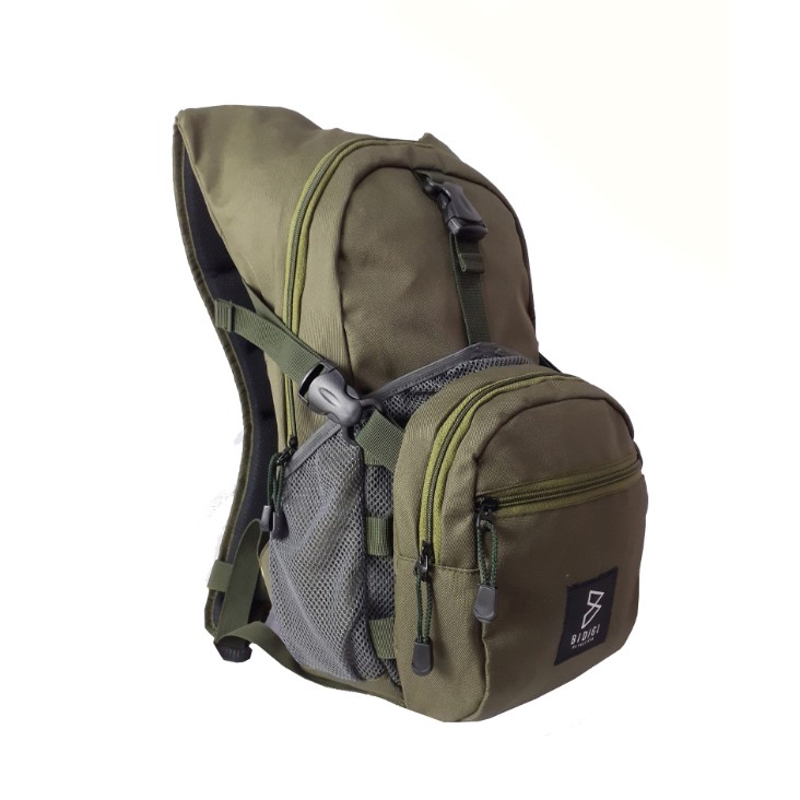 BIDIGI ARMOUR ( 2 IN 1 ) RANSEL SEPEDA ARMY TACTICAL