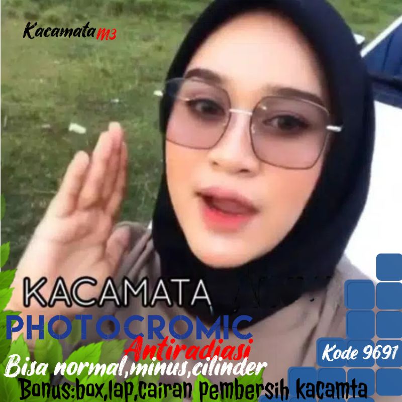 kacamata lensa photocromic antiradiasi boleh pilih yang blueray bisa normal minus plus cilinder tergantung permintaan sampai minus 5 cyl 2 harga masih sama tulis saja pesanan kaka di catatan saat order free box lap cairan pembersih kode 9691 size52-18-138