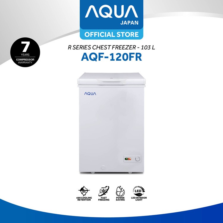 Freezer Box Aqua AQF-120FR / Chest Freezer Aqua AQF 120FR